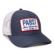 Pabst Blue Ribbon Beer est 1844 Patch Snapback Trucker Hat Outdoor Cap Online now