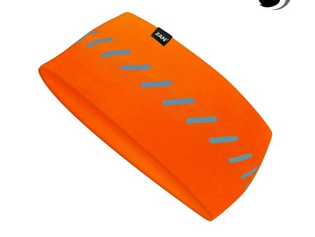 Headband SportFlex® Series UPF50+ Reflective High-Vis Orange ZANheadgear HBL142 Cheap