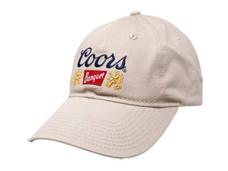 COORS Banquet Beer H3 Embroidered Adjustable Hat - Ball Cap Discount