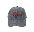 COORS Light H3 Heather Grey Cationic Hat Quick Dry Performance Keeps Cooler For Cheap