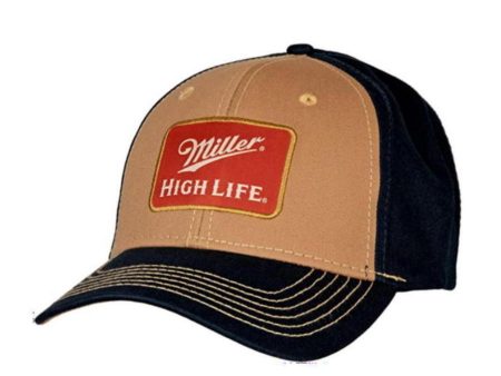 Miller High Life H3 Cotton Twill Logo Hat Cap Online Hot Sale