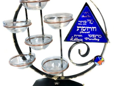 Gary Rosenthal Hanging Bowl Seder Plate Online now