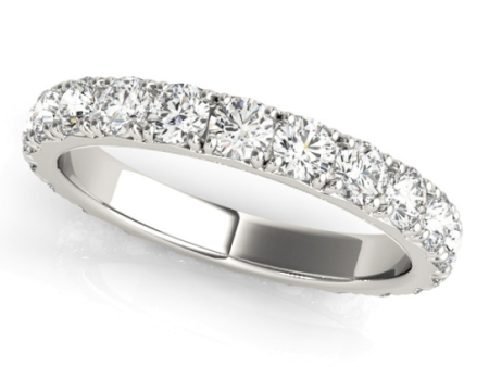 1 Carat French Cut Diamond Eternity Band For Discount