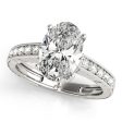 18kt White Gold Vintage-Inspired Engagement Ring Setting Online