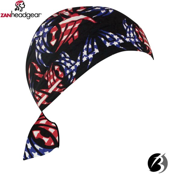 Headwrap Du Rag Skull Cap Bandana Doo Rag Tribal Patriot ZAN Flydanna Z594 Sale