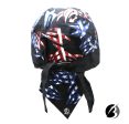 Headwrap Du Rag Skull Cap Bandana Doo Rag Tribal Patriot ZAN Flydanna Z594 Sale